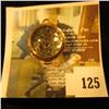 Image 2 : Bucherer 17 jewels ladies skeleton bubble back pendant watch, runs and keeps time