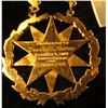 Image 3 : Eastern Star Worthy Matron Lodge Jewel – LARGE OES (Order of Eastern Star) Providence Chapter No. 1 