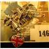 Image 1 : Let’s take a trip! 4 925 travel related charms, (2) windmills (blades rotate), British flag on a hea