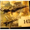 Image 1 : Planes, Trains and Automobiles! 3 sterling charms – a jet, a trolley car, and a convertible car (the