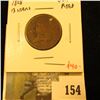Image 1 : 1828 Half Cent, 13 stars, VG/F pitted, value $40