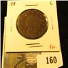 Image 1 : 1818 Large Cent, G, value $20