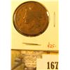Image 1 : 1837 Large Cent, VG/F, value $25