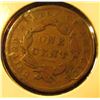 Image 2 : 1837 Large Cent, VG/F, value $25