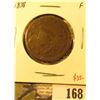 Image 1 : 1838 Large Cent, F, value $35