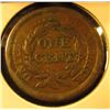 Image 2 : 1853 Large Cent, VG, value $25