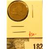 Image 1 : 1857 Flying Eagle Cent, G+, value $30