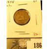 Image 1 : 1858 Flying Eagle Cent, Large Letters, G, value $30