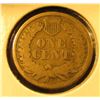Image 2 : 1861 Indian Head Cent, G, value $25