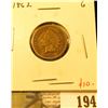Image 1 : 1862 Indian Head Cent, G, value $10