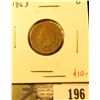 Image 1 : 1863 Indian Head Cent, G, value $10