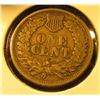 Image 2 : 1863 Indian Head Cent, F, value $20