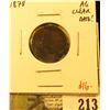 Image 1 : 1878 Indian Cent, AG clear date, value $16