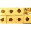 Image 1 : Group of 7 Indian Cents – 1903, 1904, 1905, 1906, 1907, 1908 & 1909, all F, group value $47