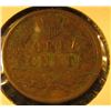 Image 2 : 1892 Indian Cent, VF, value $8