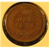Image 2 : 1894 Indian Cent, VF, tough date for grade, value $20+