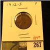 Image 1 : 1912-S Lincoln Cent, F, value $29