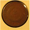 Image 2 : 1870 Two Cent Piece, G, better date, value $35