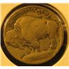 Image 2 : 1913 Type 1 (mound) Buffalo Nickel, F, value $16