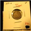 Image 1 : 1859-O Seated Liberty Half Dime, VF, LOW MINTAGE, value $90