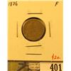 Image 1 : 1876 Seated Liberty Dime, F, value $20