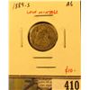 Image 1 : 1889-S Seated Liberty Dime, AG, LOW MINTAGE, problem-free G value $20, value $10