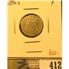 Image 1 : 1890-S Seated Liberty Dime, F, value $25