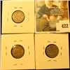 Image 2 : Group of (3) Barber Dimes, 1897, 1898, 1899, all G, group value $12