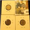 Image 2 : Group of (3) Barber Dimes, 1899, 1900, 1901, all G, group value $12