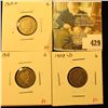 Image 1 : Group of (3) Barber Dimes, 1907-O, 1908, 1908-D, all G, group value $12