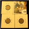 Image 2 : Group of (3) Barber Dimes, 1908-S, 1909, 1909-O, all G, group value $13