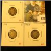 Image 1 : Group of (3) Barber Dimes, 1911-S, 1912, 1912-D, all G, group value $12