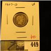 Image 1 : 1907-O Barber Dime, VF, tough grade for date, value $45