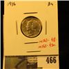 Image 1 : 1936 Mercury Dime, BU, MS63=$18, MS65-$30, value $18 to $30