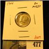 Image 1 : 1944 Mercury Dime, BU MS63+, value $10