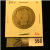 Image 1 : 1894 Barber Half Dollar, G, value $22