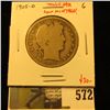 Image 1 : 1905-O Barber Half Dollar, G, better date, low mintage, value $30