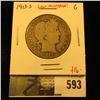 Image 1 : 1913-S Barber Half Dollar, G, low mintage issue, value $16