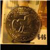 Image 2 : 1974 Eisenhower Dollar, BU from Mint Set, value $6 to $60