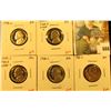 Image 1 : Group of (5) PROOF Jefferson Nickels, 1978-S, 1979-S type 1, 1979-S type 2, 1980-S, 1981-S, group va