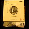 Image 1 : 1955 Silver PROOF Roosevelt Dime, value $15