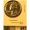 Image 1 : 1964 Silver PROOF Washington Quarter, value $11