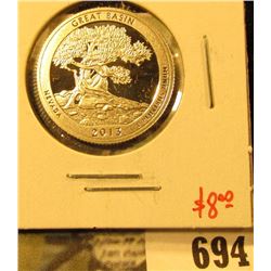 2013-S Nevada Silver PROOF Washington Quarter, value $8