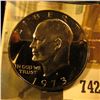 Image 1 : 1973-S PROOF Eisenhower Dollar, value $14