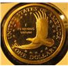 Image 2 : 2004-S PROOF Sacagawea Dollar, value $10