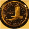 Image 2 : 2007-S PROOF Sacagawea Dollar, value $6