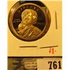 Image 1 : 2009-S PROOF Native American Dollar, value $8