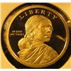 Image 2 : 2015-S PROOF Native American Dollar, value $10