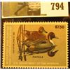 Image 1 : RW50 1983 U.S. Migratory Waterfowl Stamp, VF, NH, Unsigned.