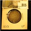 Image 1 : 1873 Newfoundland 20c Piece, VF.